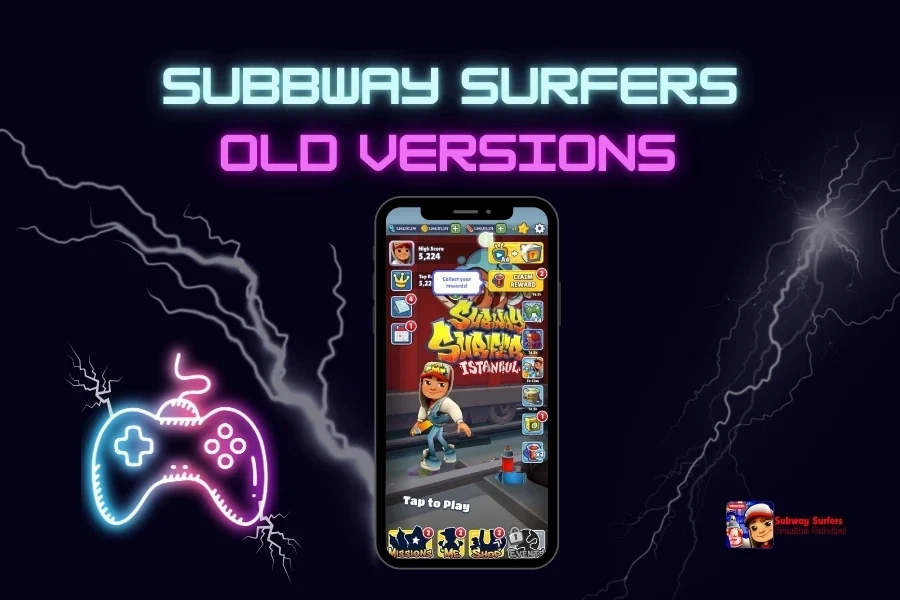 Subway surfers old versions an image