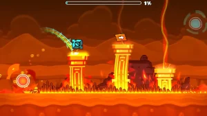 Geometry Dash-Games like Subway surfers, an image