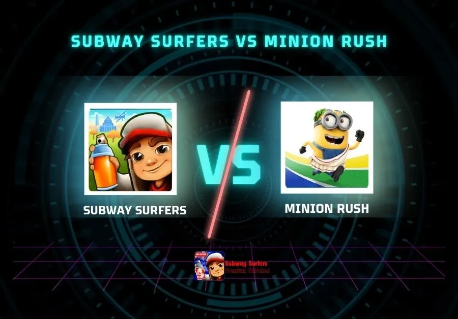 Subway Surfers vs Minion Rush an image.